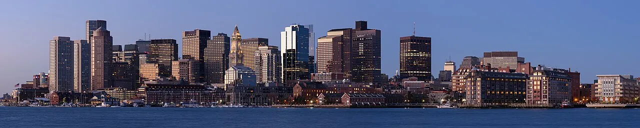Boston skyline for US study planning from India